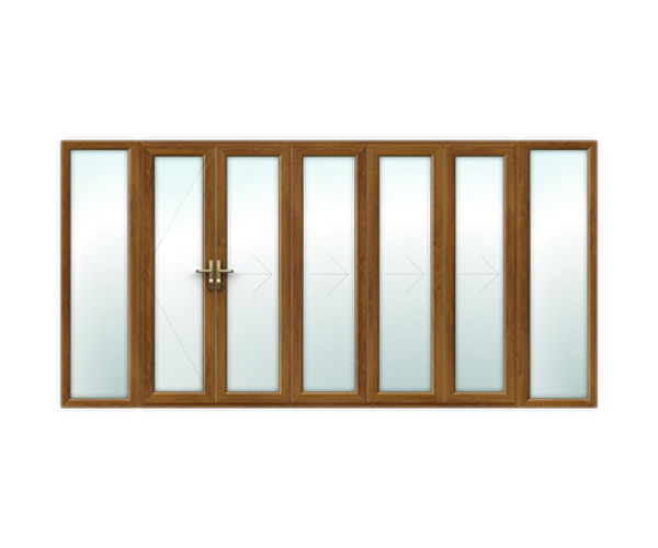 Bi-fold door Right and Left fixed