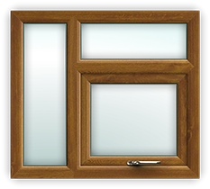 Awning Window-Left Fixed and Top Fixed