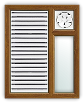 VENTILATOR-LEFT LOUVRES