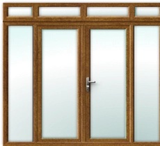 French Door-Left,Right and Top Fixed