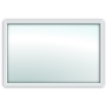 FIXED WINDOW - HORIZONTAL - WHITE